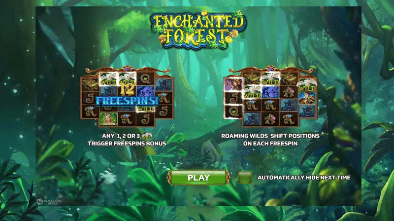 เกมสล็อต Enchanted Forest สล็อตxoวอเลท